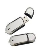 USB flash card, metal, 4GB